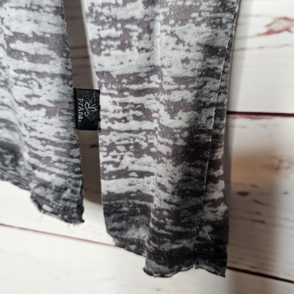 PrAna Gray Burnout Long Sleeve Tee - Picture 4 of 9